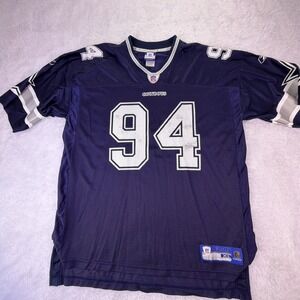Vintage Dallas Cowboys DeMarcus Ware #94 Reebok On Field Football Jersey NFL
